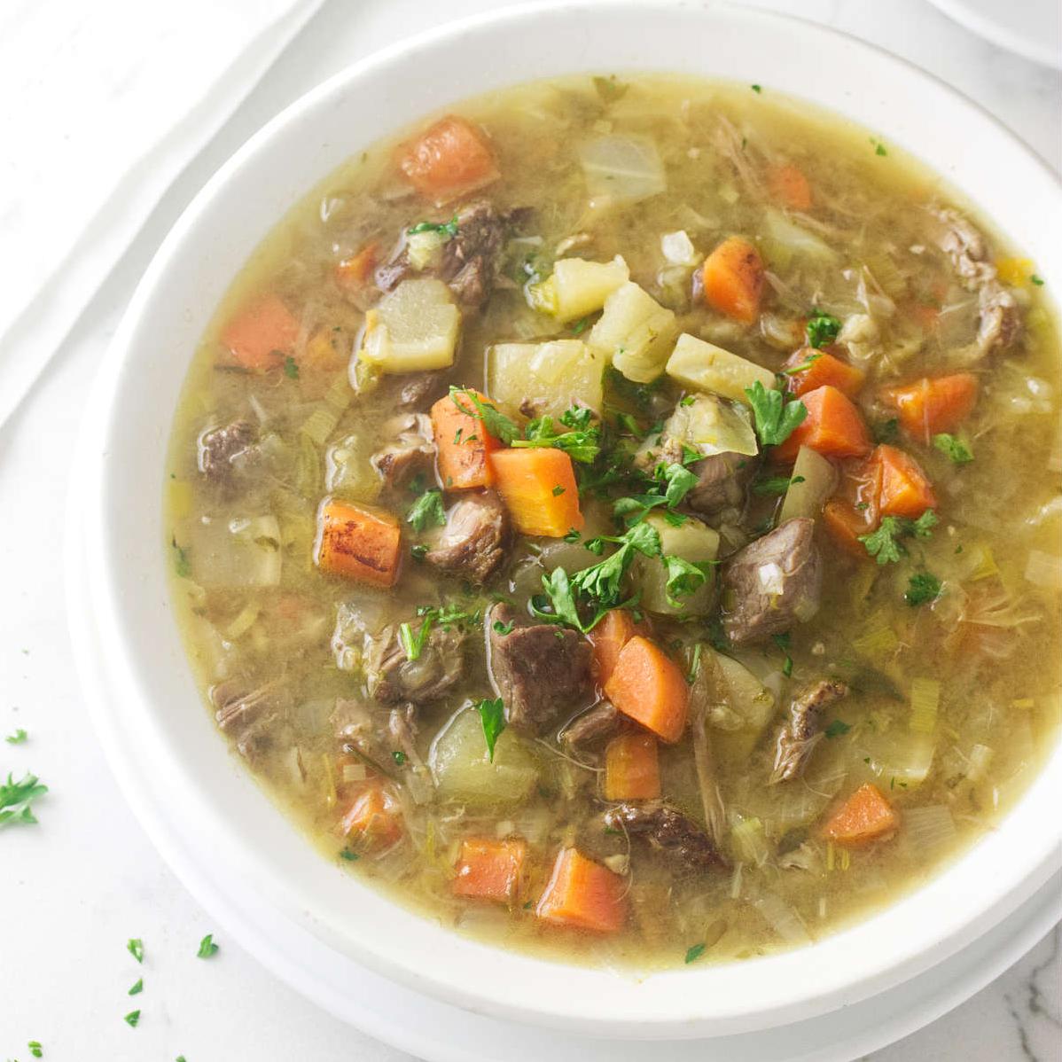  A bowl of comfort on a chilly day: Scotch Broth
