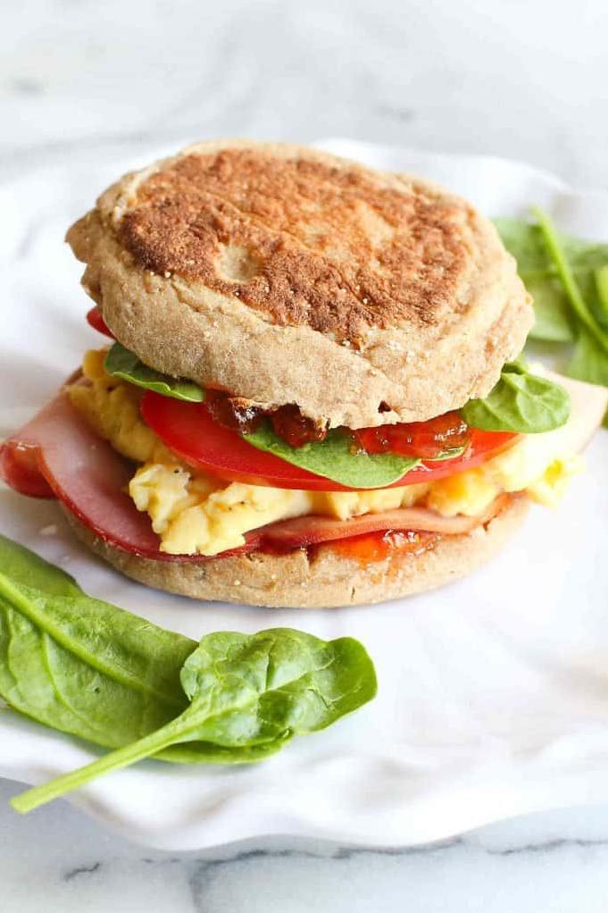  A breakfast sandwich so good, you'll forget all about your morning coffee.
