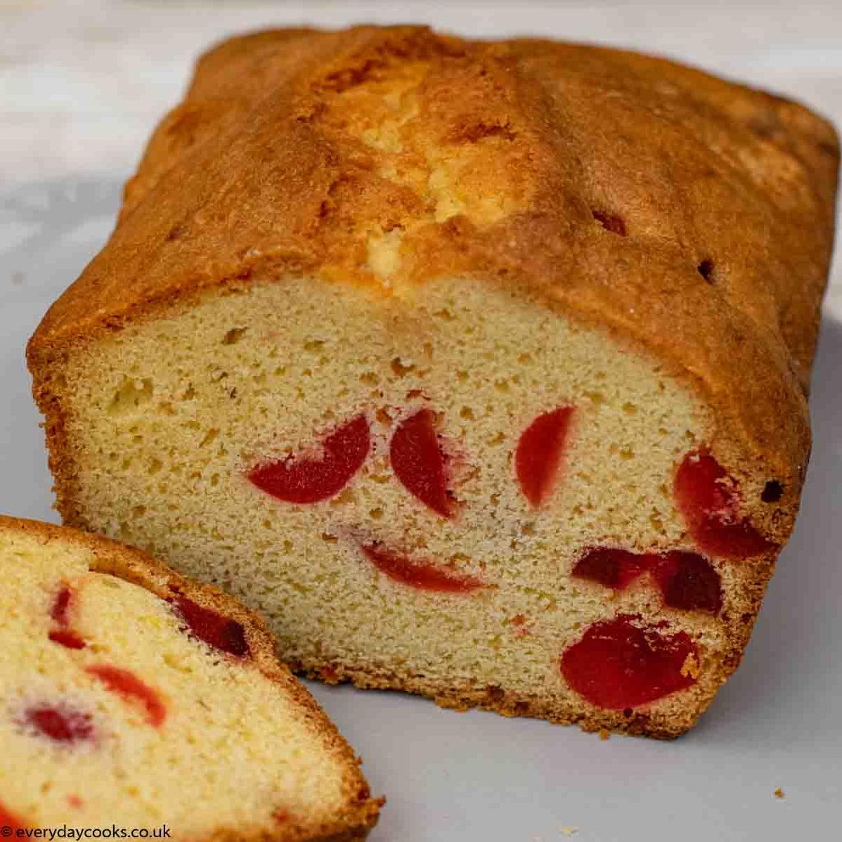  A classic loaf cake with a fruity twist, meet the Cherry Loaf Pound Cake