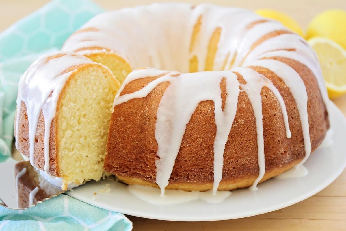  A dreamy slice of citrusy heaven with this lemon pound cake.