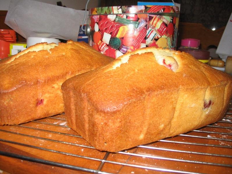  A freshly baked Cherry Pound Cake to make your day