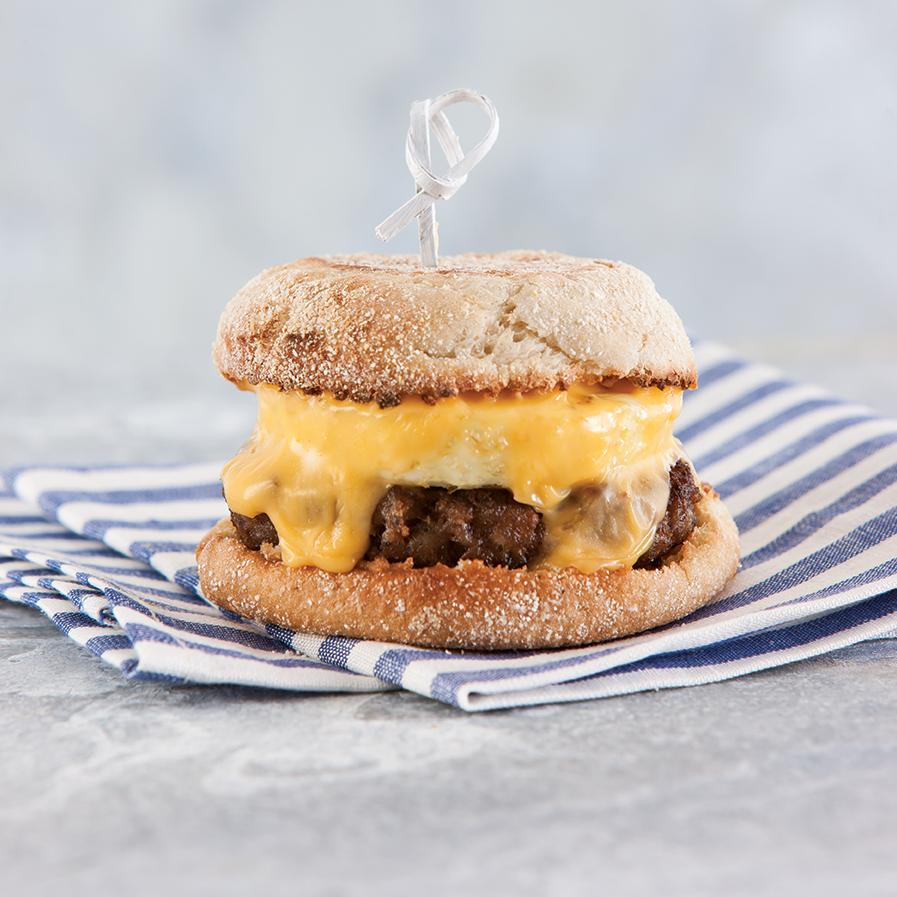  A hearty breakfast sandwich that's quick to make and sure to satisfy