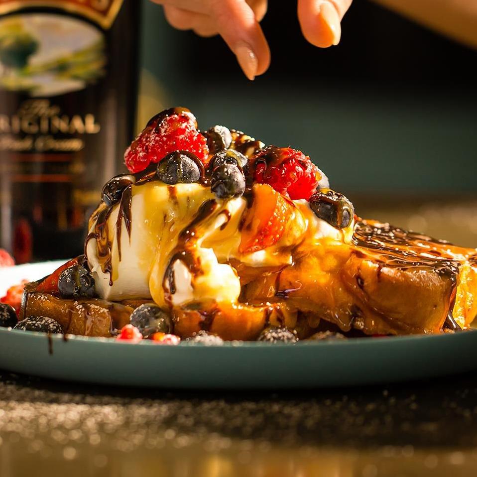  A little bit of Irish cream makes everything better, just like this French Toast.