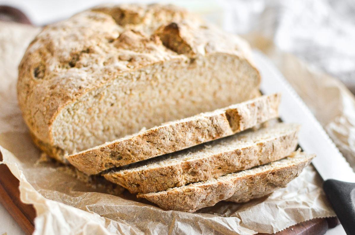  A pat of butter on a warm slice of Irish brown bread is the ultimate comfort food.