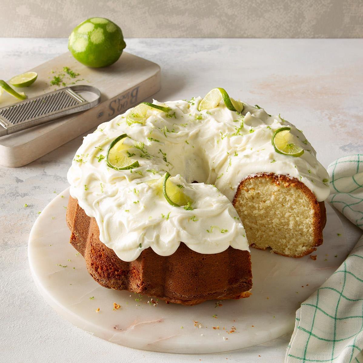  A pound cake that packs a punch of citrus flavor.