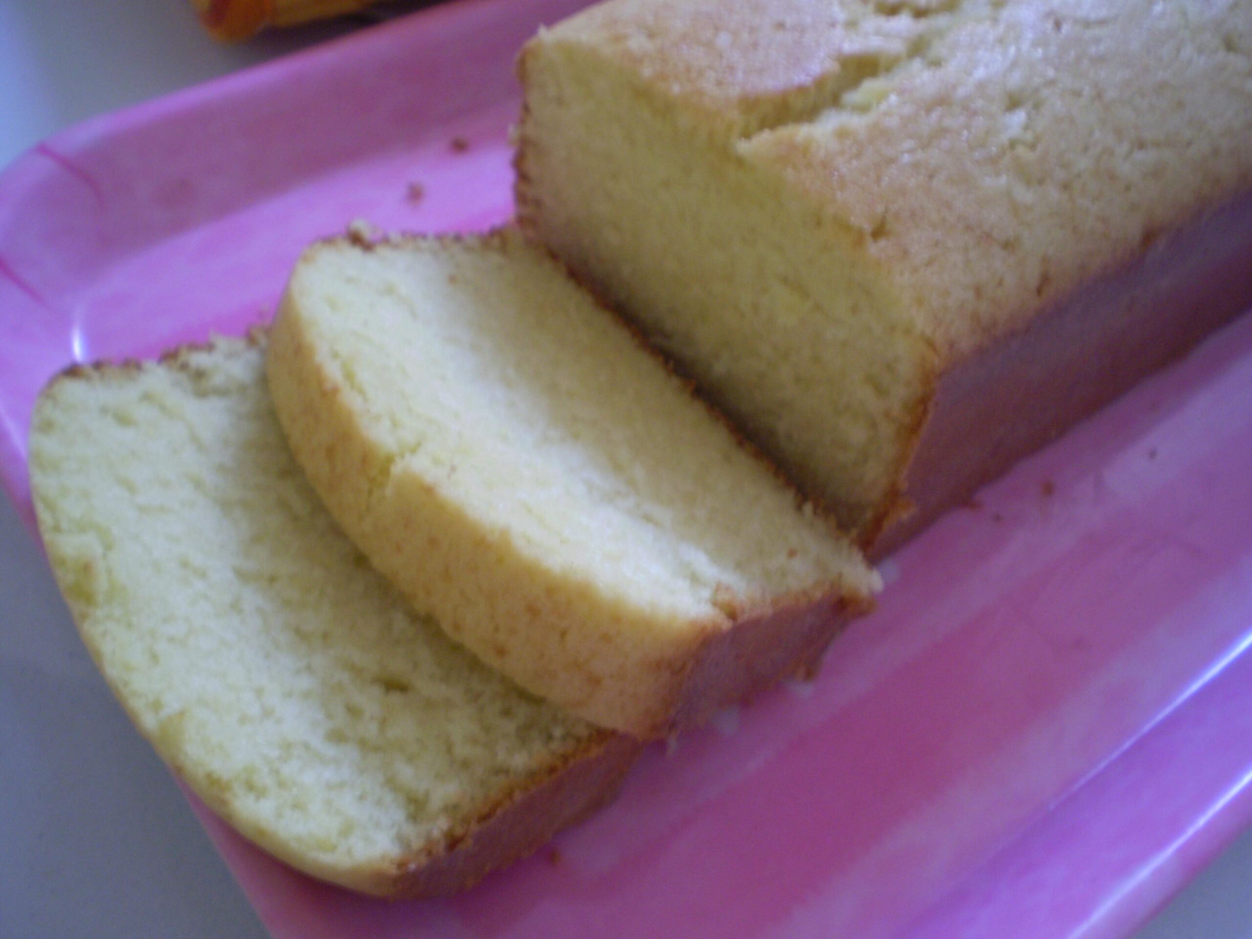  A pound cake that won't weigh you down.