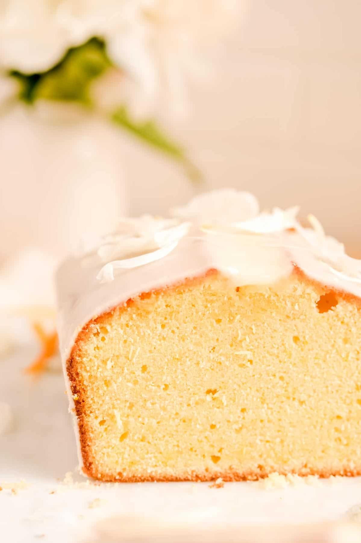 • A slice of sunshine on your plate: Citrus Pound Cake with Lemon Cream Cheese Frosting