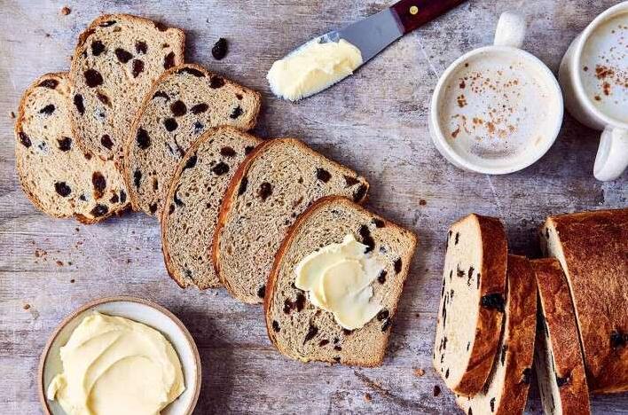  A slice of this bread toasted with a slather of butter is heavenly.