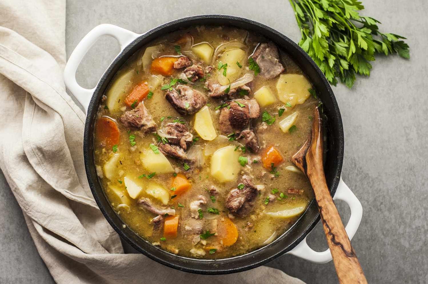  A warm and hearty Irish Lamb Stew to tantalize your taste buds