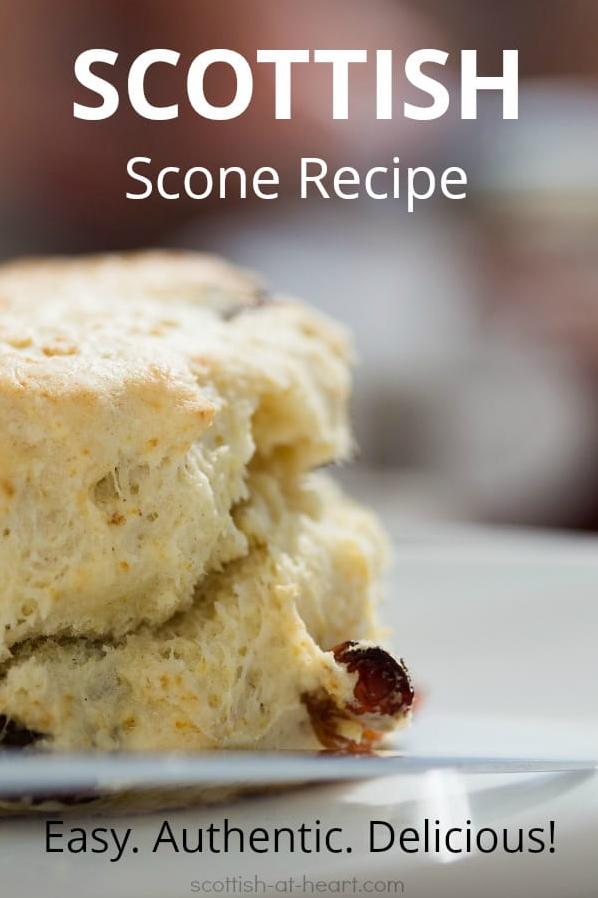  A warm cup of tea and a scone - the ultimate comfort combo.