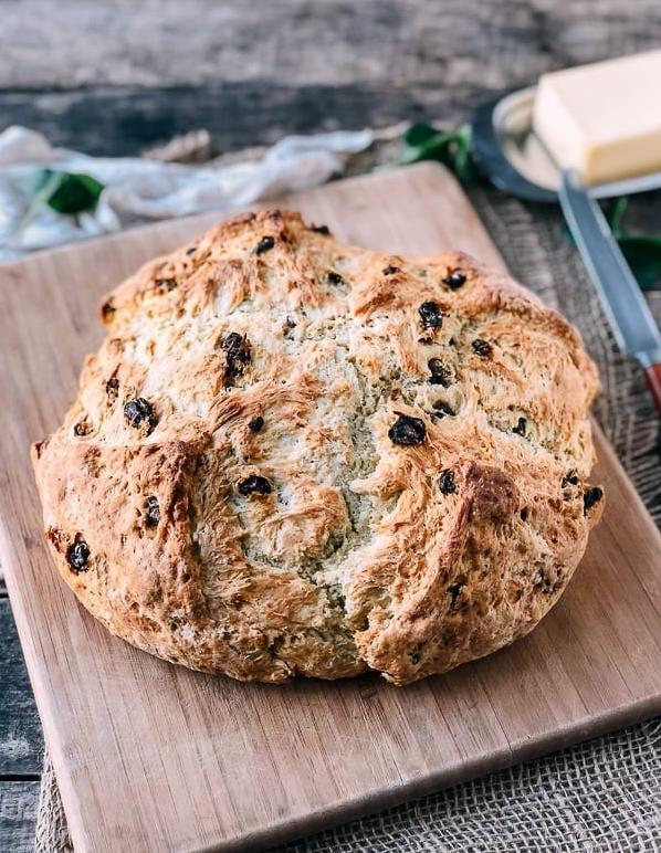  A warm slice of Irish soda bread, fresh out of the oven, is the perfect comfort food.