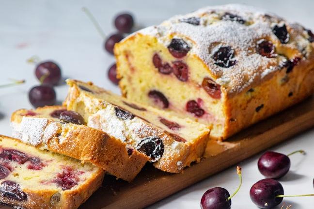  Add a little sweetness to your day with this delightful Cherry Loaf Pound Cake
