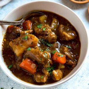 Authentic Irish Lamb Stew (With Guinness)
