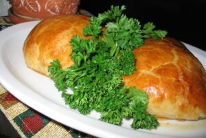 Beef Wellington With Mushroom and Boursin Cheese