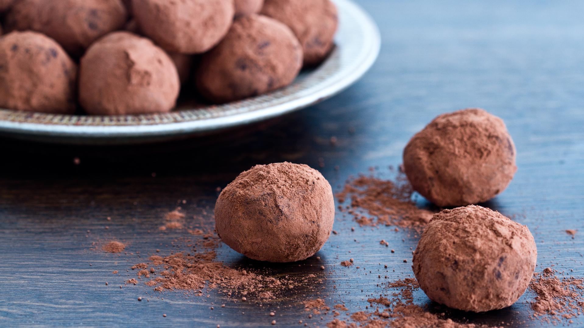  Bite into heaven with these indulgent truffles.