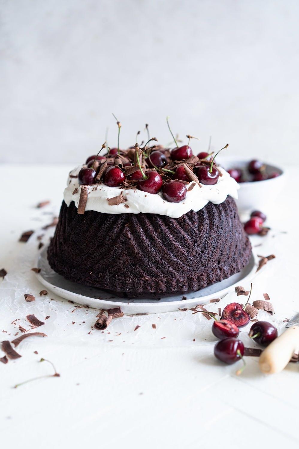 Indulge in Decadence with Black Forest Pound Cake