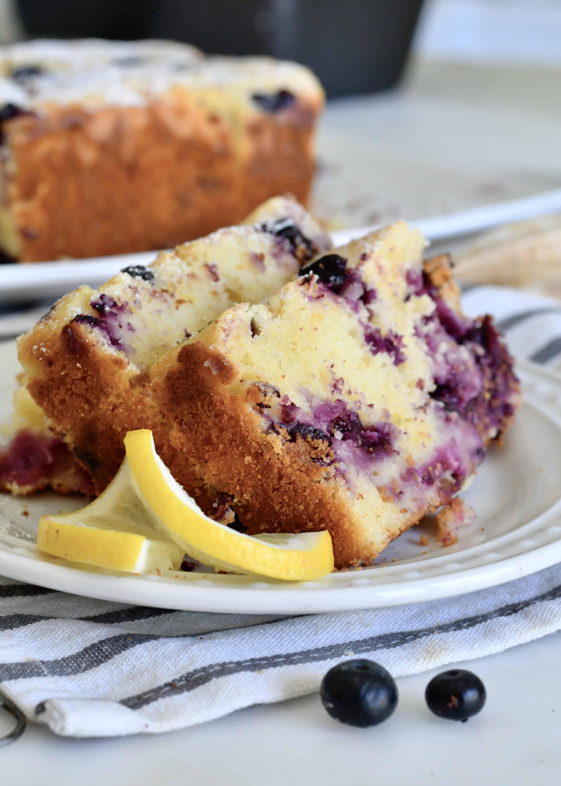 Sweet & Tangy: Blueberry Yogurt Pound Cake Recipe