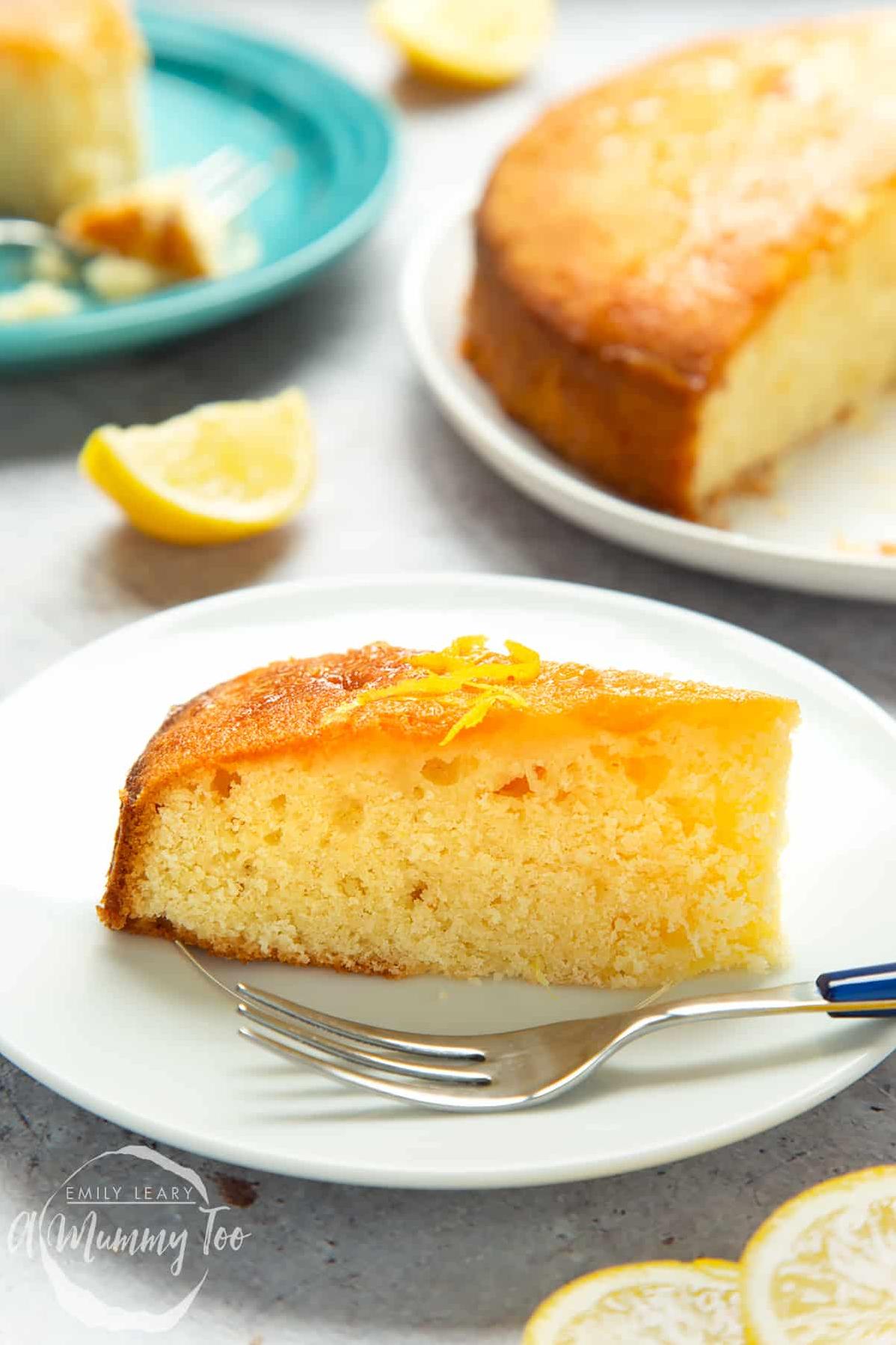  Brighten up your day with a slice of English Lemon Cake.