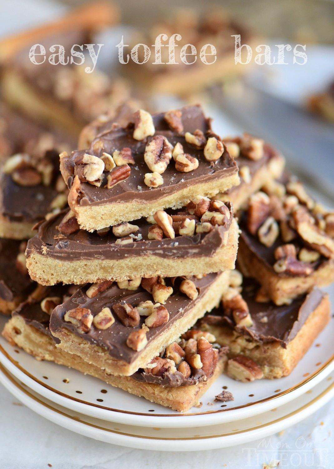  Bring on the sweetness with this decadent chocolate toffee recipe.
