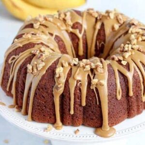 Brown Sugar Banana Pound Cake