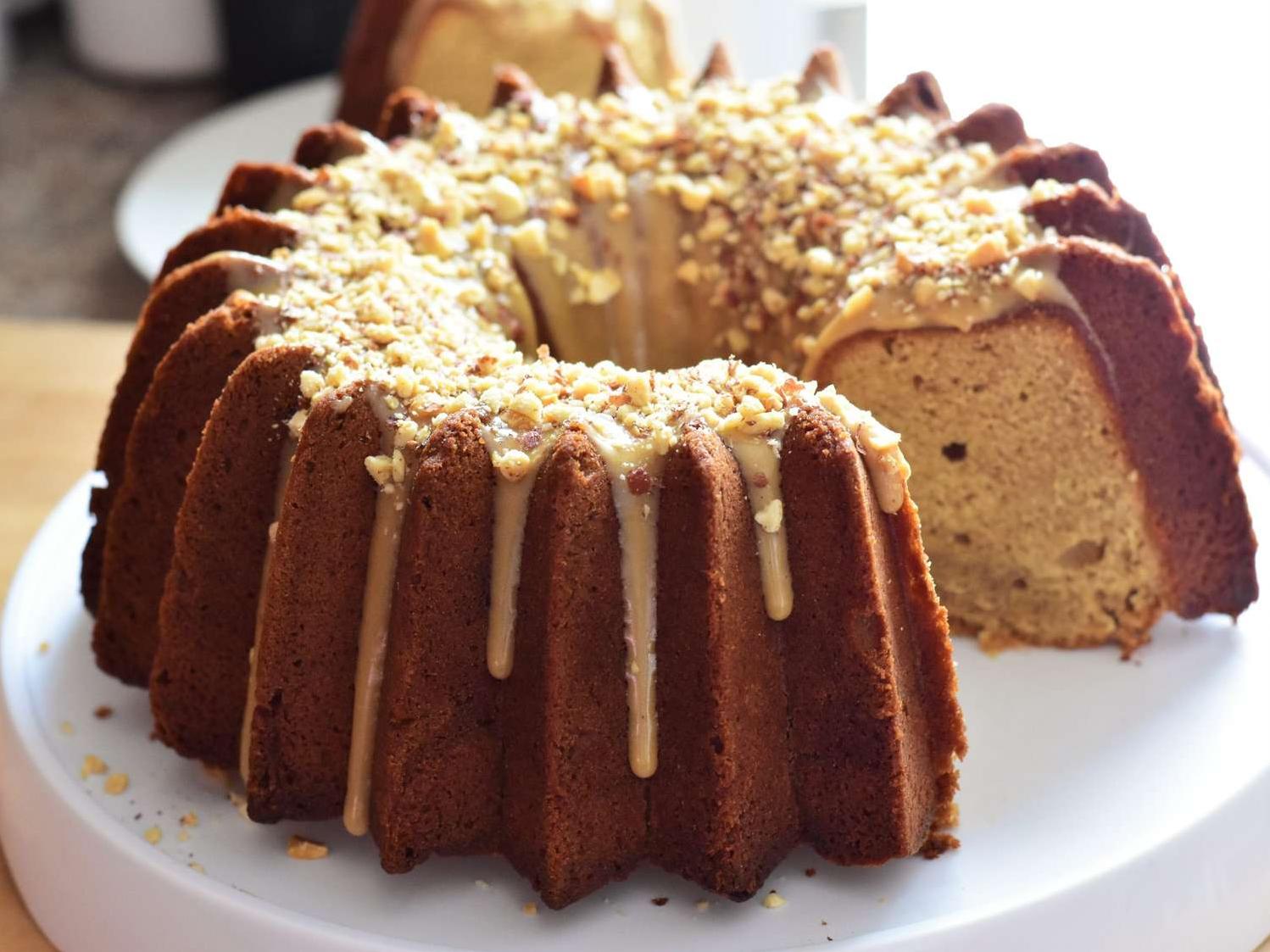  Butter, sugar, eggs, and peanut butter - the secret to the perfect pound cake