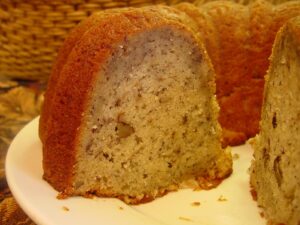 Buttermilk Banana Pound Cake