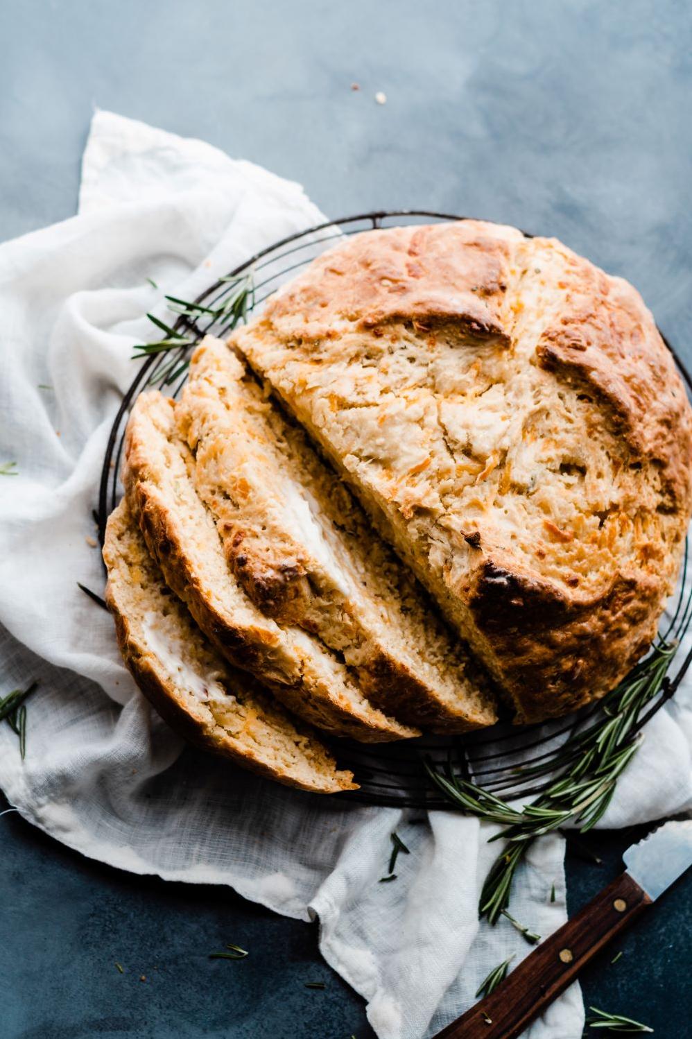  Can you resist a slice of this homemade, crispy-on-the-outside twisted soda bread?