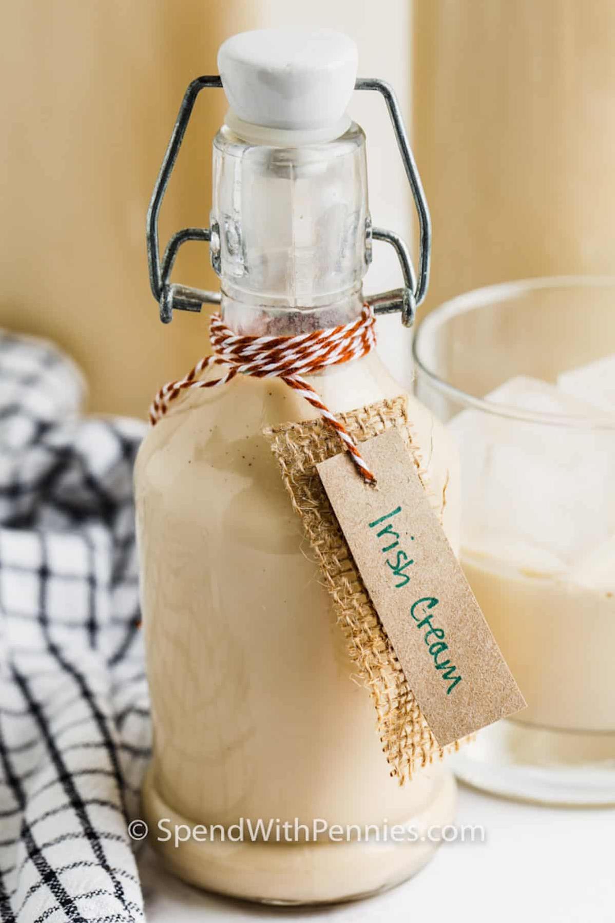  Can you taste the velvety smoothness of this homemade Irish Cream?