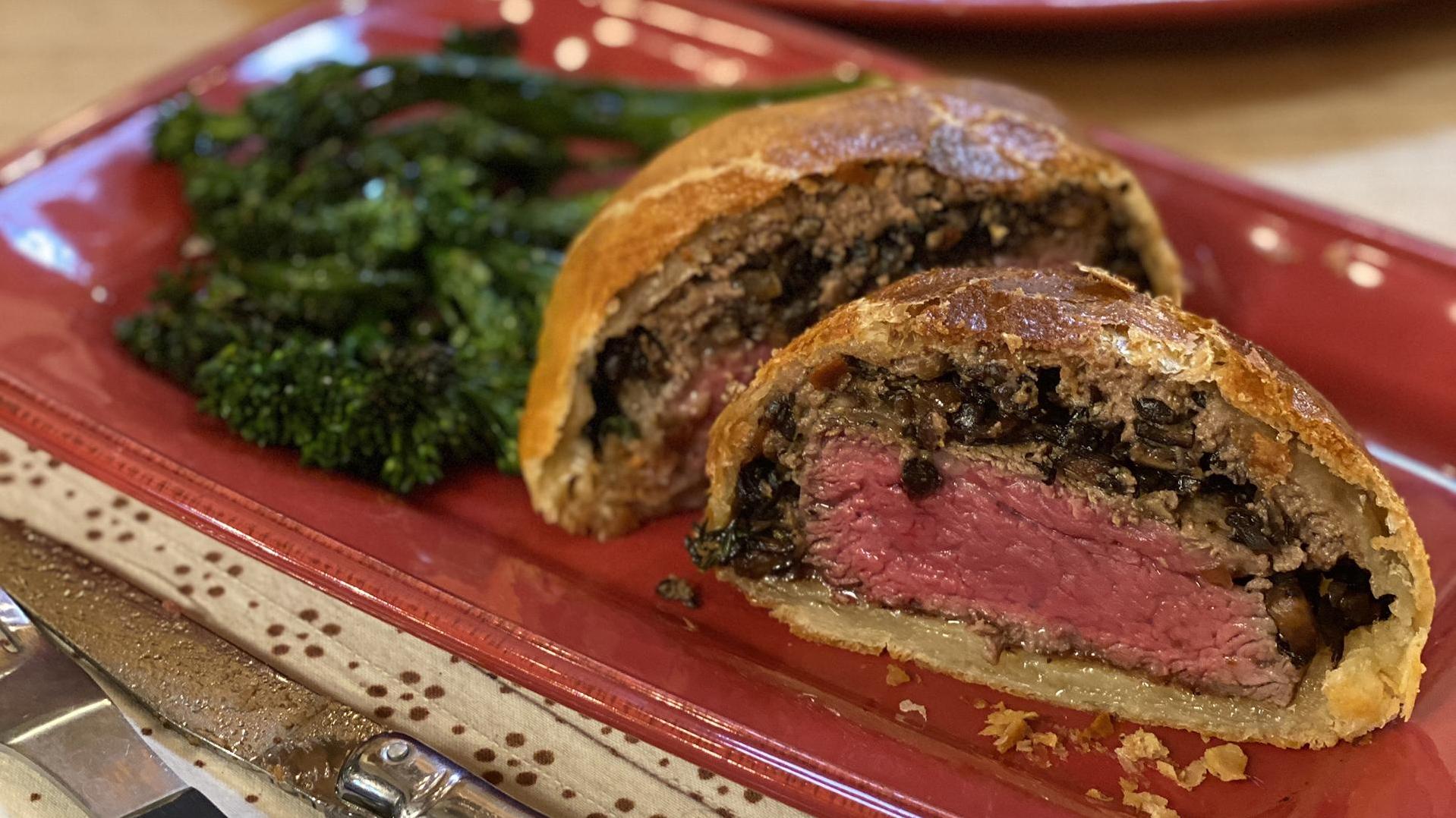  Can't go wrong with beef, mushrooms, and buttery pastry.