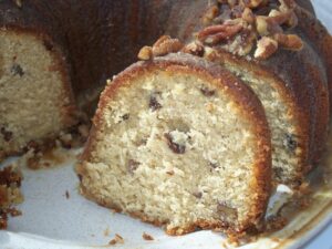 Caramel Nut Pound Cake