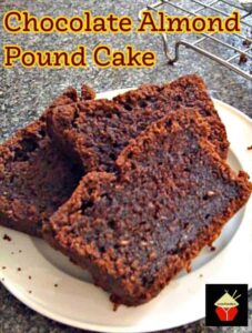 Chocolate Almond Pound Cake