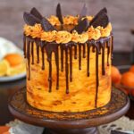 Chocolate and Orange Buttercream Pound Cake