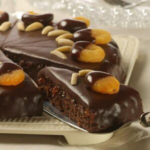 Chocolate-Apricot Pound Cake
