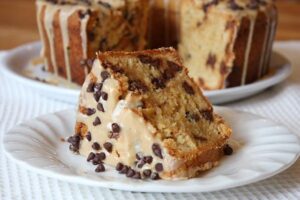 Chocolate Chip Peanut Butter Pound Cake