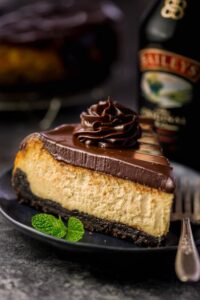 Chocolate Irish Cream Cheesecake