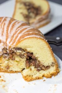 Cinnamon Pecan Pound Cake