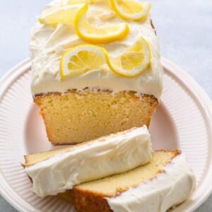 Citrus Pound Cake With Lemon Cream Cheese Frosting