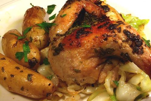  Close your eyes and savor the tender and juicy meat of these Irish Cornish game hens.