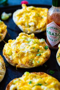 Crab Salad English Muffin Melt