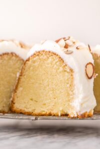 Cream Cheese Almond Pound Cake