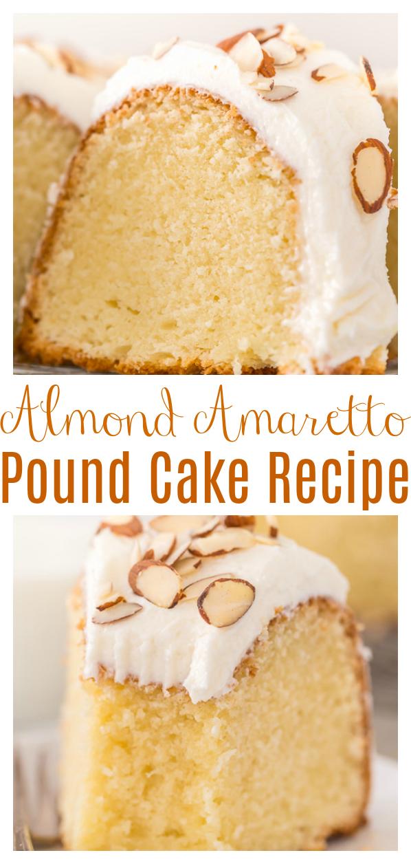  Cream Cheese Almond Pound Cake: The perfect dessert for any occasion.
