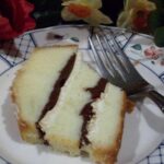 Cream Cheese and Nutella Filled Pound Cake
