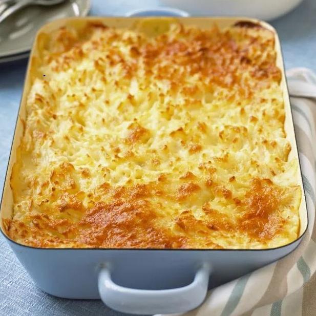  Crispy on the top, creamy on the inside - a perfect casserole