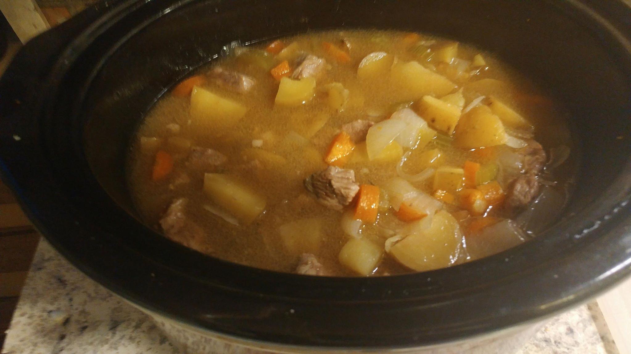 Delicious Crock Pot Beer & Lamb Stew Recipe