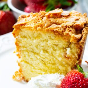 Crunchy Three Flavor Pound Cake