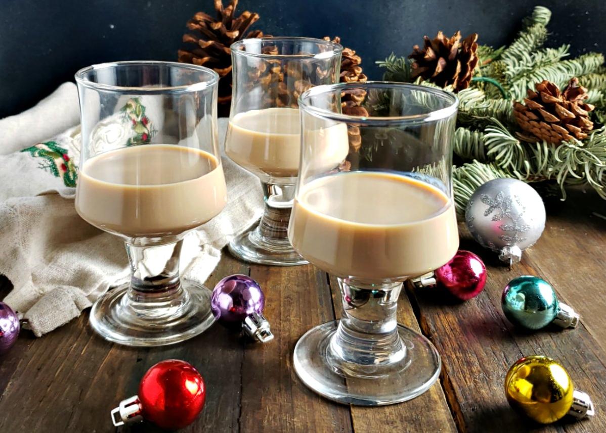  Curl up by the fire and savor a glass of Grand Pa VanPelt's Irish Cream.