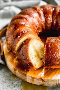 Delicious Rum Pound Cake