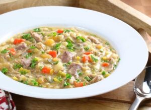 Delicious Traditional Scotch Broth Soup