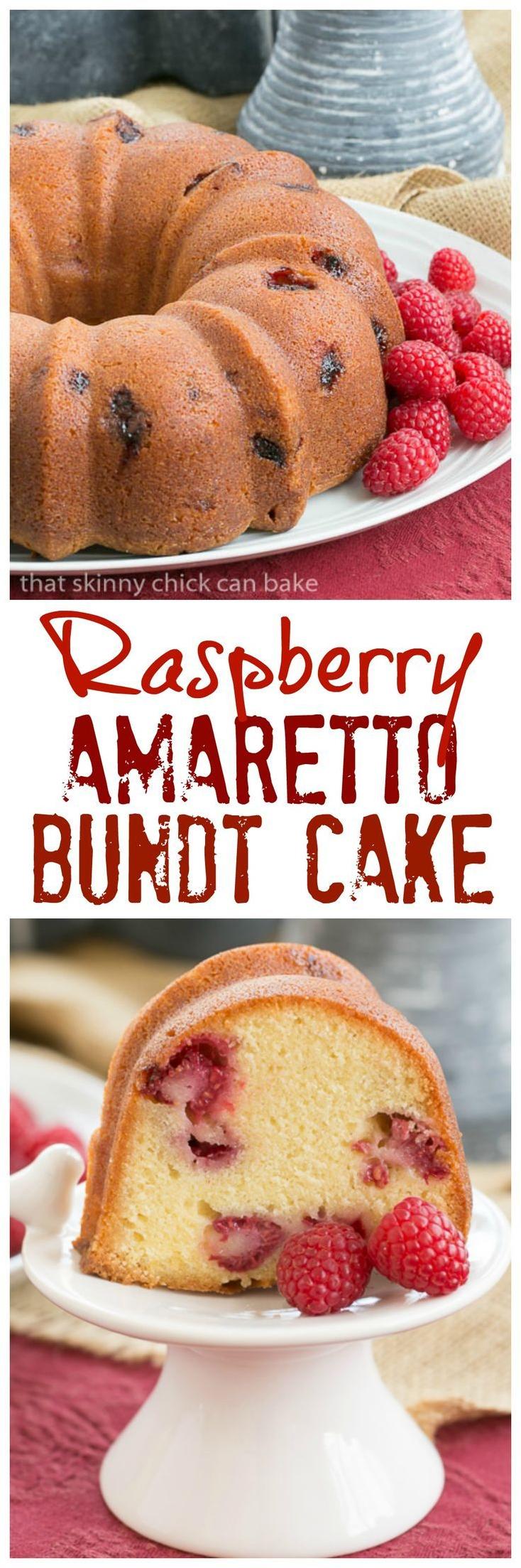  Dig into a creamy and fluffy bite of Raspberry Amaretto Pound Cake Pudding!