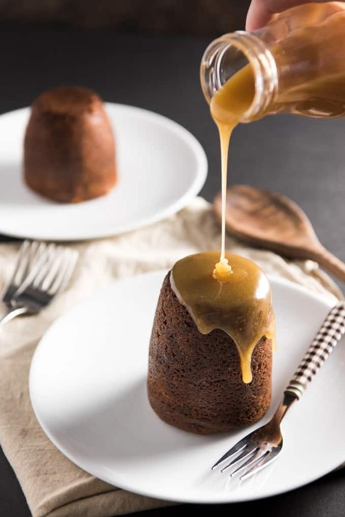  Dig into a warm and comforting serving of Individual Irish Pudding Cake!